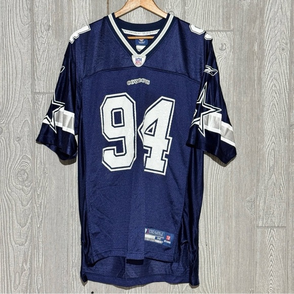 Demarcus Ware Dallas Cowboys Reebok Onfield NFL Jersey Dark Blue Sz M STITCHED - Picture 1 of 12